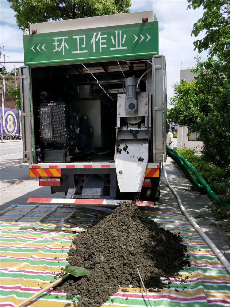 贵定淤泥干湿分离