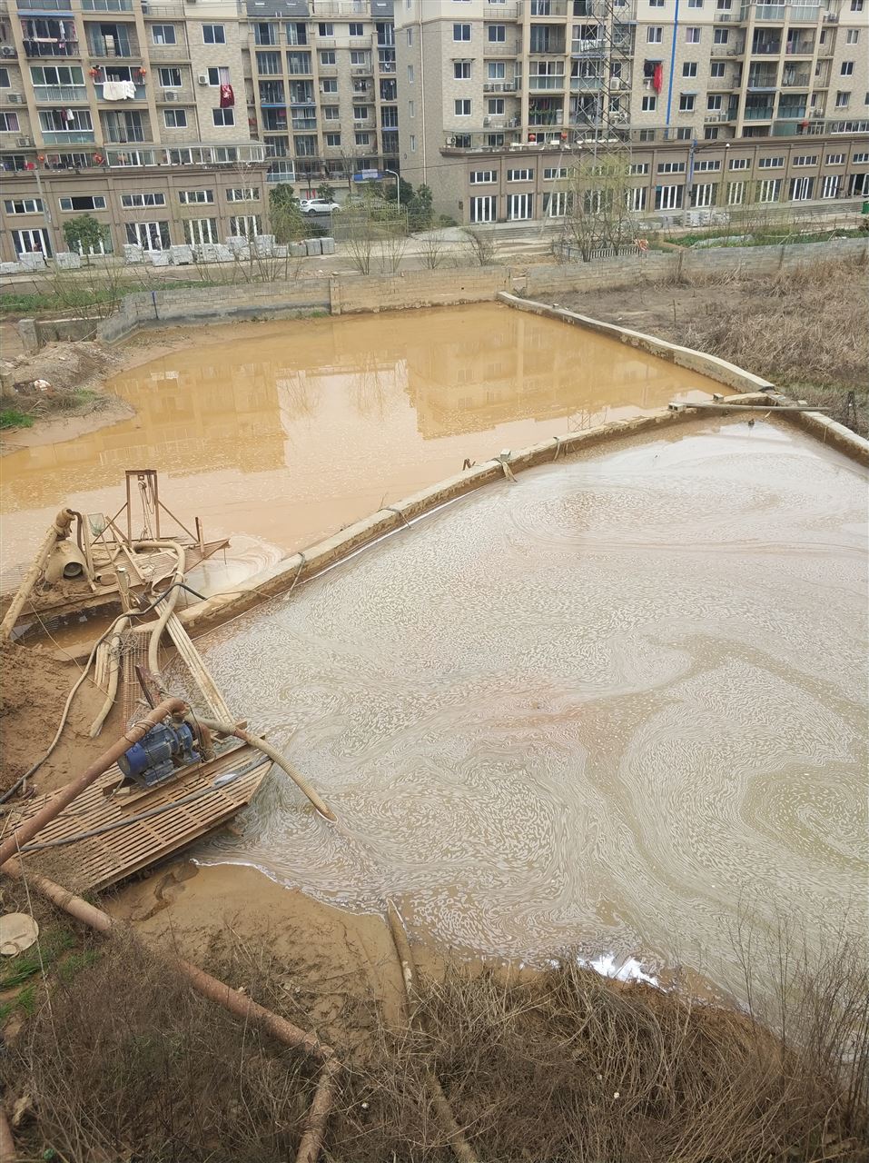 贵定沉淀池淤泥清理-厂区废水池淤泥清淤