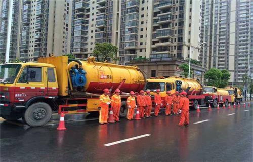 贵定市政管道清淤